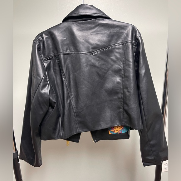 Ryegrass Moto Jacket Size XXL Black and Gold - Picture 2 of 3